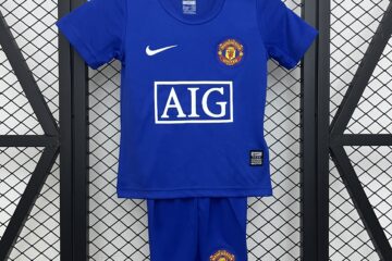 Manchester United 08/09 visitante niños Manchester United 08/09 visitante niños