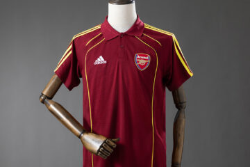 Arsenal 25/26 polo – Burgundy